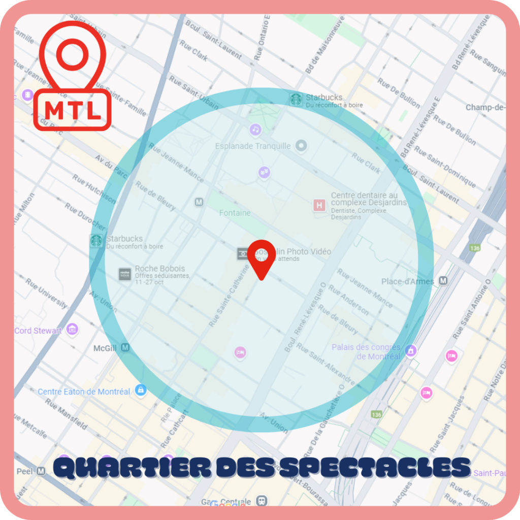 Escouade dr clown montreal map carte de la ville trouver